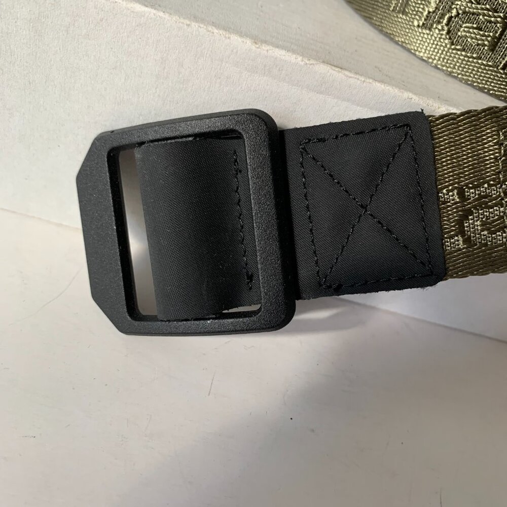 CARHARTT ARMY GREEN NYLON Webbing Ladder Lock Belt SIZE L - Picture 4 of 11